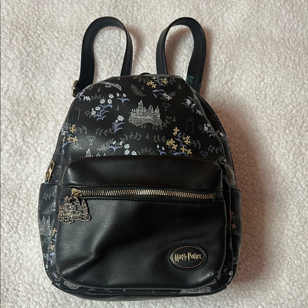 Warner Bros. Black Speckled Mini Backpack
